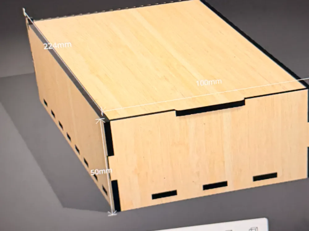 Wooden box - Free 3D Print Model - MakerWorld