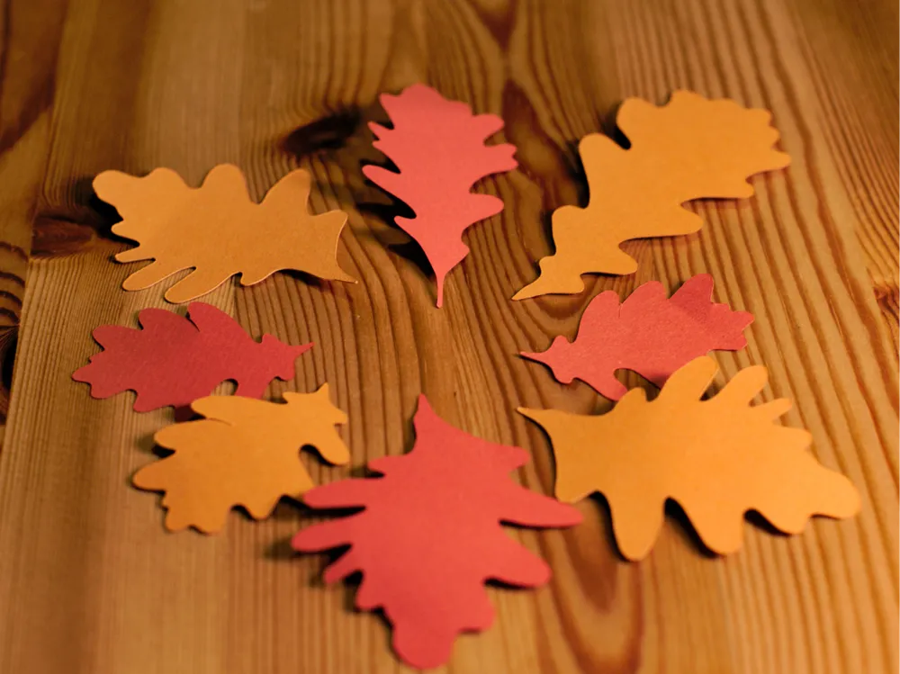 Autumn leaves - Oak Tree - Free 3D Print Model - MakerWorld