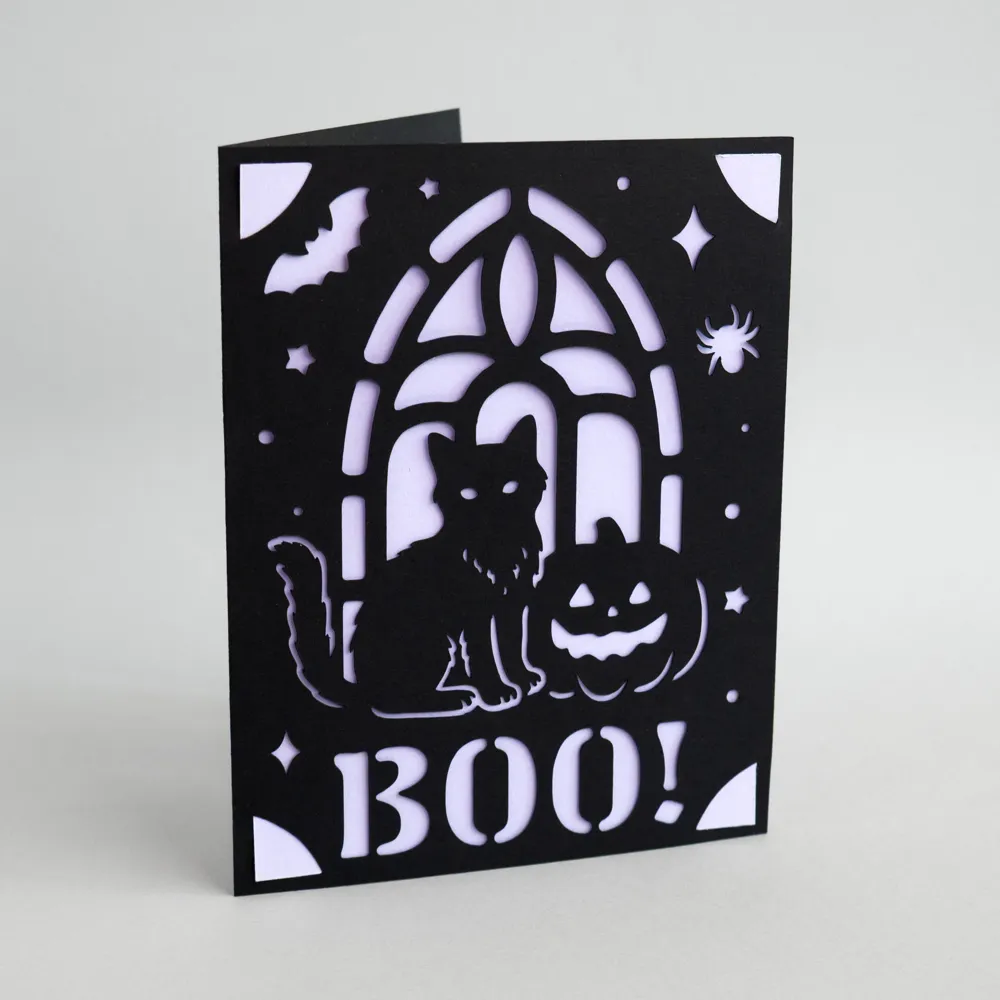 Halloween Card - Free 3D Print Model - MakerWorld