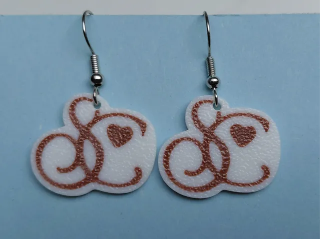 Sabrina Carpenter logo earrings / keychain