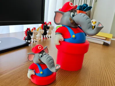 Super Mario - Wonder Elephant