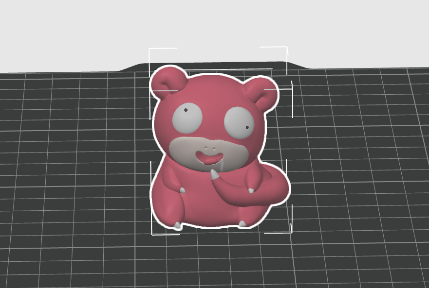 Miniatura 4 do modelo 3D Pokemon智慧的宝可梦 呆呆兽 多色分件（No AMS）
