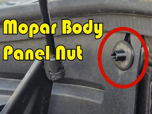 Mopar Body Panel Nut (M5 Coarse)