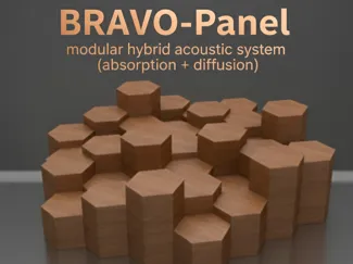 Bravo-Panel V1 (hybrid acoustic panel)