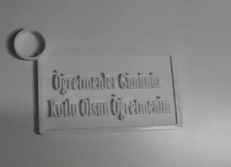 24 Kasım Öğretmenler Günü Hediyesi