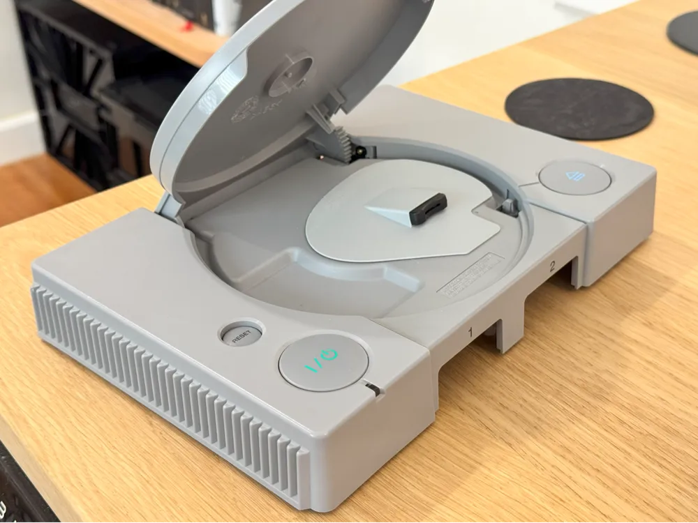 PS1 XStation Cover For SCPH 5000 5001 5501 5502 By Jamie Skella PS1 XStation Cover For SCPH 5000 5001 5501 5502 By Jamie Skella