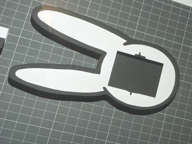 Bad Bunny Sticky Note Holder