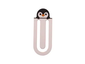 Bookmark Peeking Penguin (AMS ready)