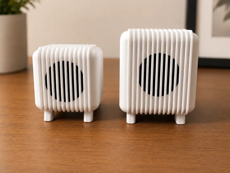 Retro Desktop Speaker Enclosure (T6300 Inspired)