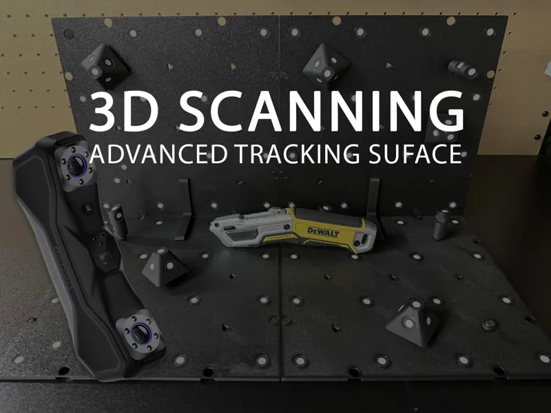 3D Scanning Advanced Tracking Surface