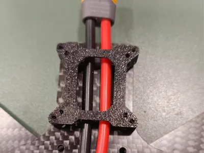 Video Transmitter Riser, Receiver Mount, Power Cable Routing