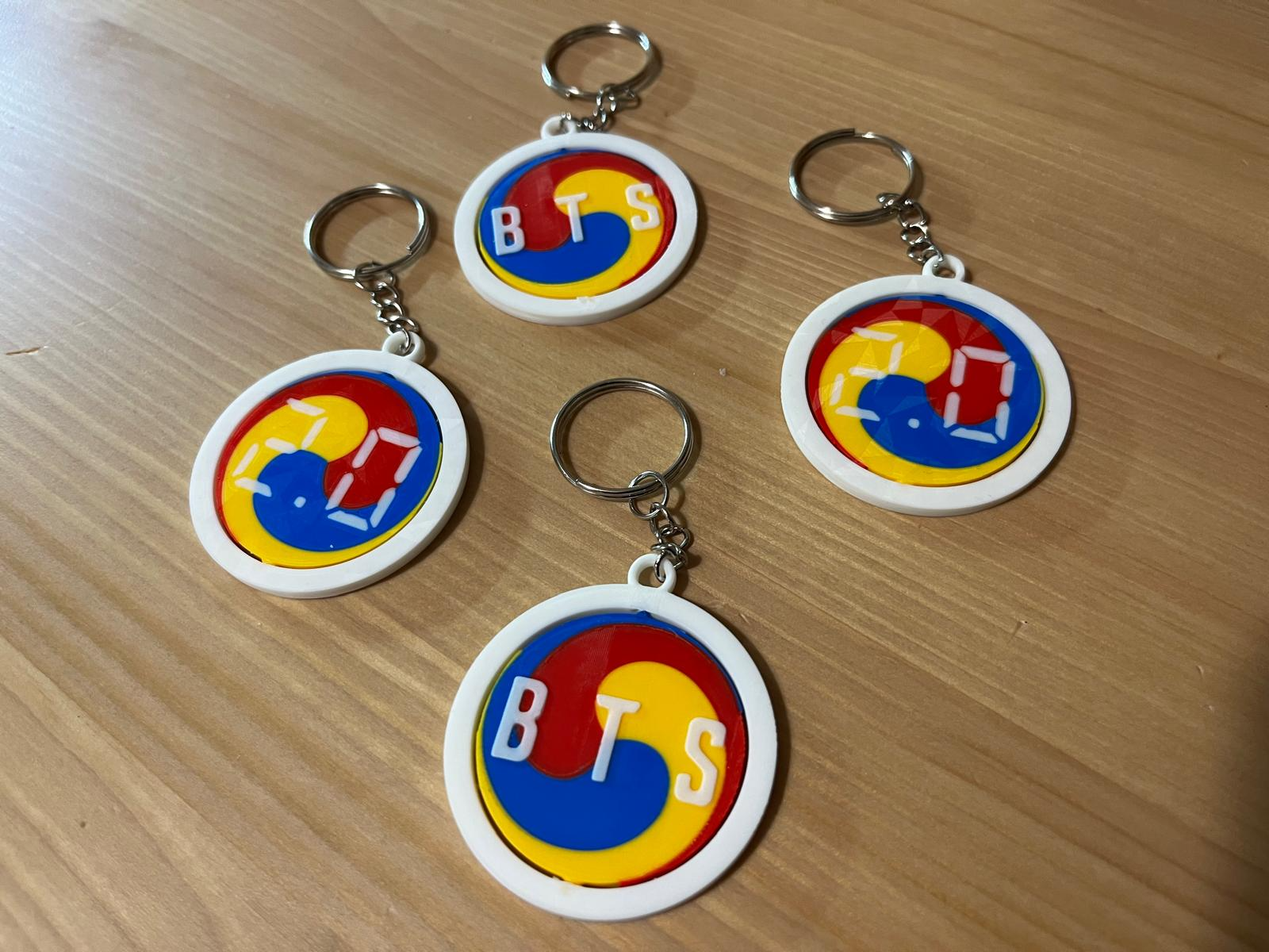 Keychain BTS 2.0 Arirang 2.0 Taegeuk Tricolor