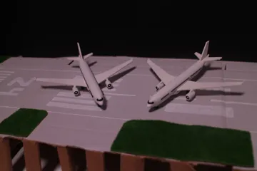 Modelo para impresión 3D: 1/400 A332 & A333 — vista de referencia 4