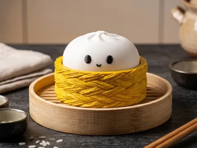 Cute Dumpling Fidget Clicker