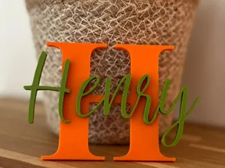 "Henry" Namensschild