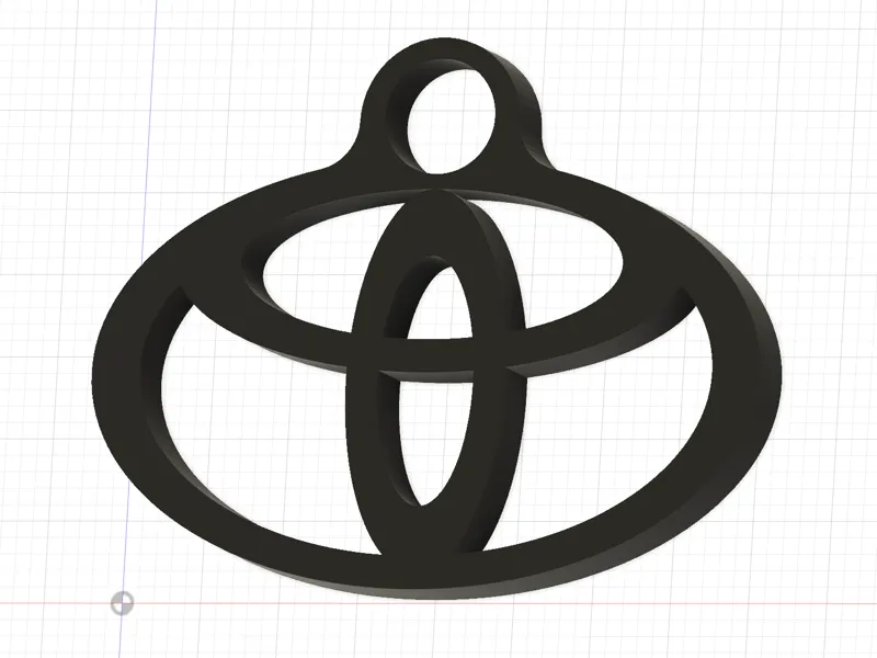 Toyota keychain