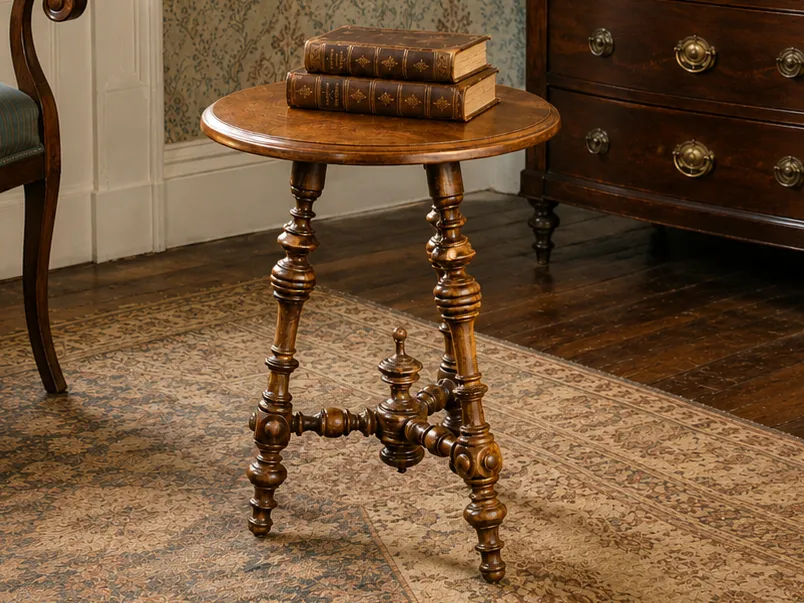 Figura decorativa: Miniature Henri II Side Table. Referencia del modelo original.