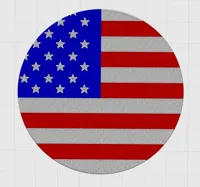 0.4mm nozzle, 0.2mm layer - USA Flag