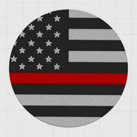 0.4mm nozzle, 0.2mm layer - Thin Line Flag