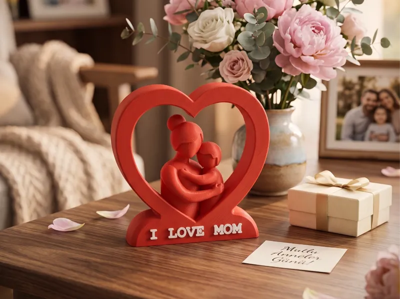 "I Love Mom" - Mother's Day Gift
