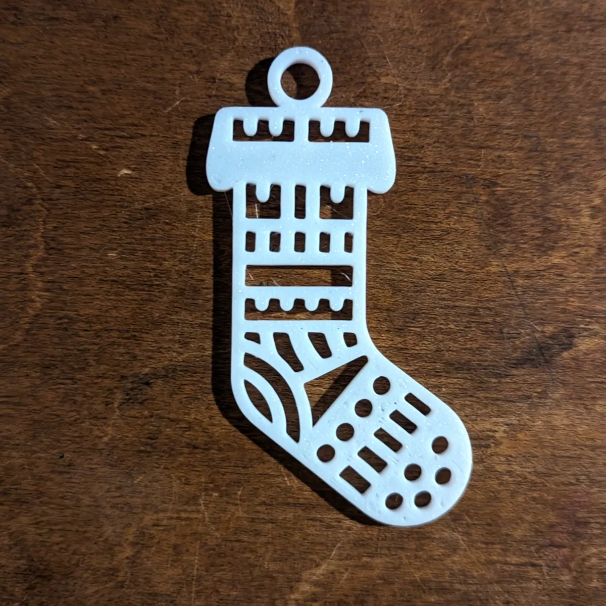 Chaussette de Noël décorative