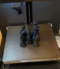 Back Row of Chess Set