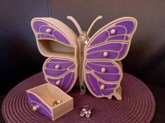 butterfly drawer jewelry box