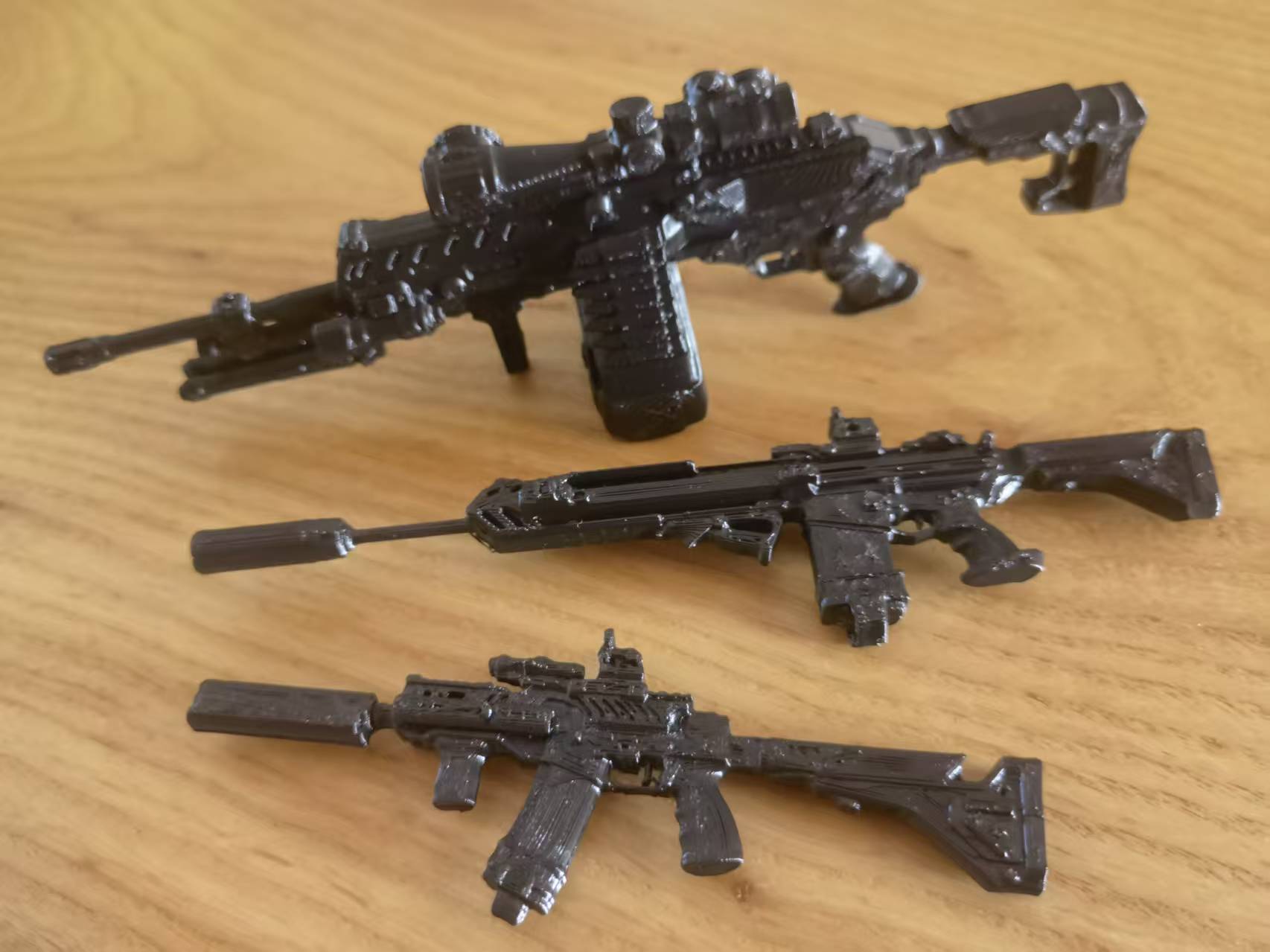 Miniatura 2 do modelo 3D 【粉丝破百纪念】三角洲行动-M250通用机枪