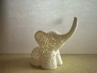 Éléphant Voronoï — photo 2
