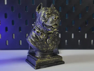 American Pit Bull Terrier Bust
