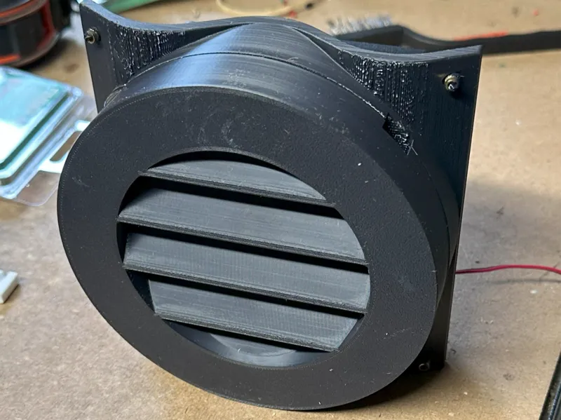Exhaust Vent Shed