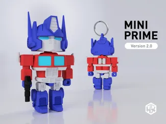 Articulated Flexi Optimus Prime by HX8