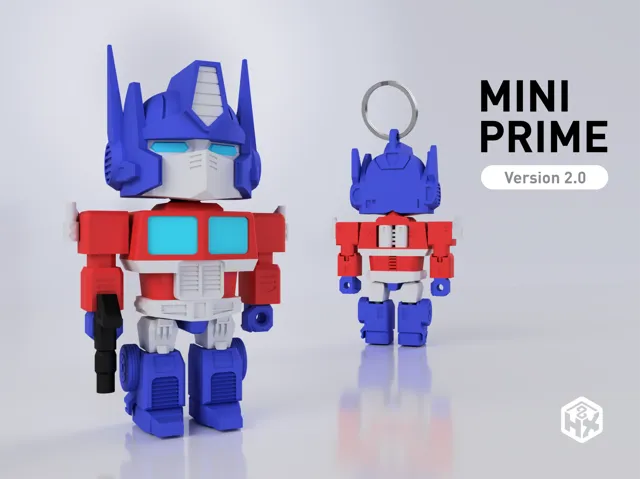 Articulated Flexi Optimus Prime by HX8