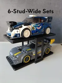 Standard 6 Noppen breite Sets