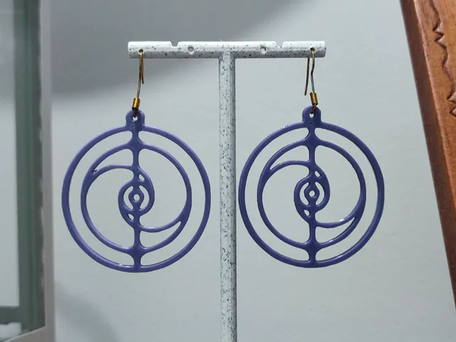 Aretes Círculo de Alquimia