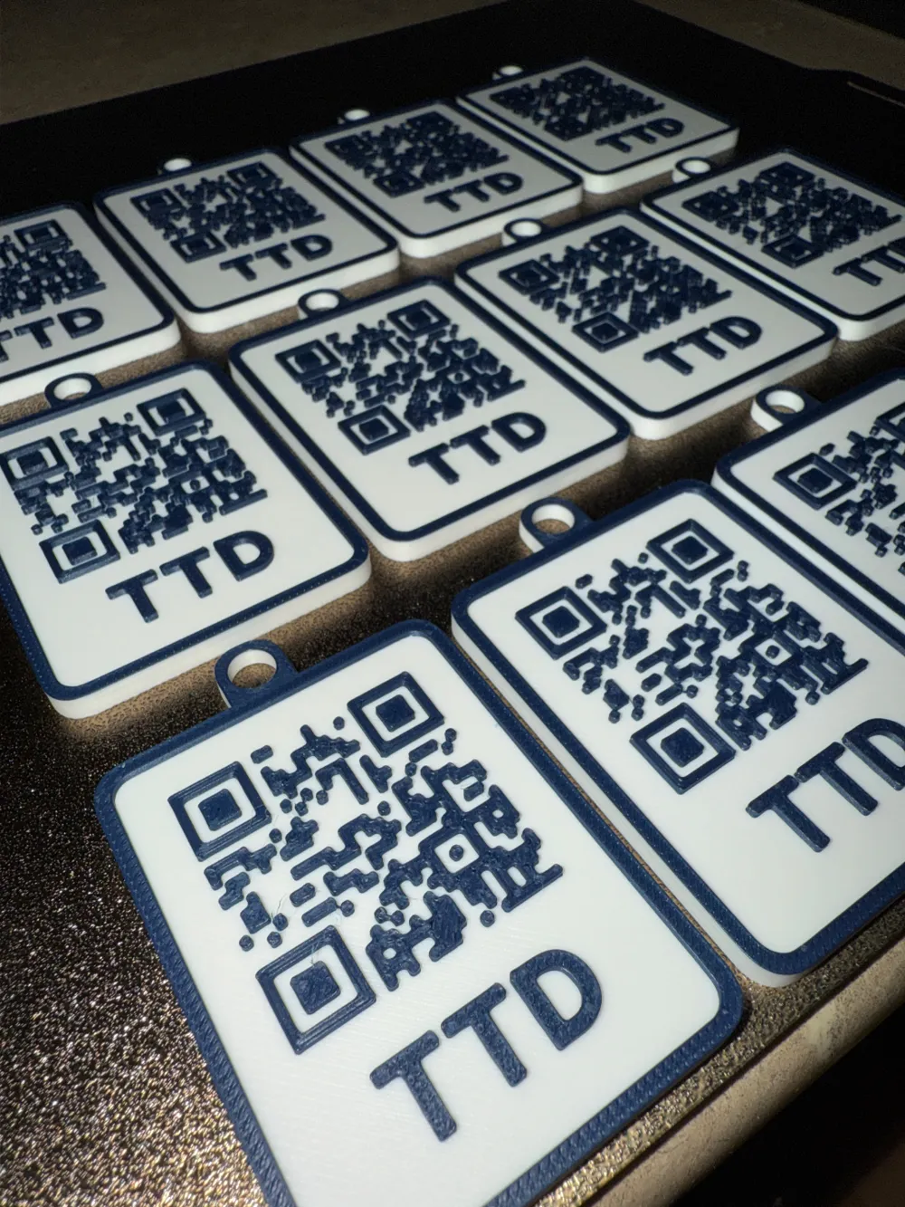 TTD Business Card Keychain by The Tech Deck, LLC - MakerWorld