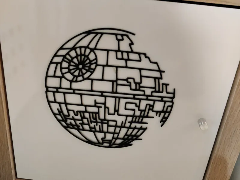 Star Wars Death Star wall decoration 