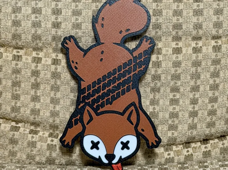 Indecisive Squirrel Bookmark - No AMS required