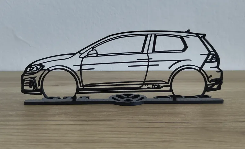 Golf VII GTI TCR Wallart