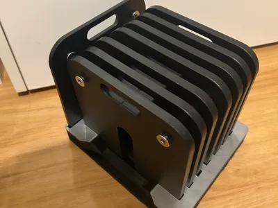 Armortech adjustable dumbbell plate organizer