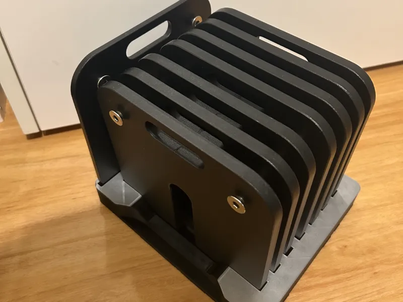 Armortech adjustable dumbbell plate organizer