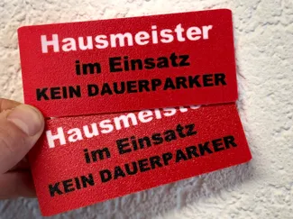 Hausmeister im Einsatz
