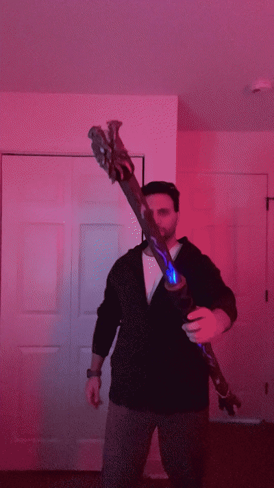The Dragon Lord's War Scepter ( LED Cosplay Prop )