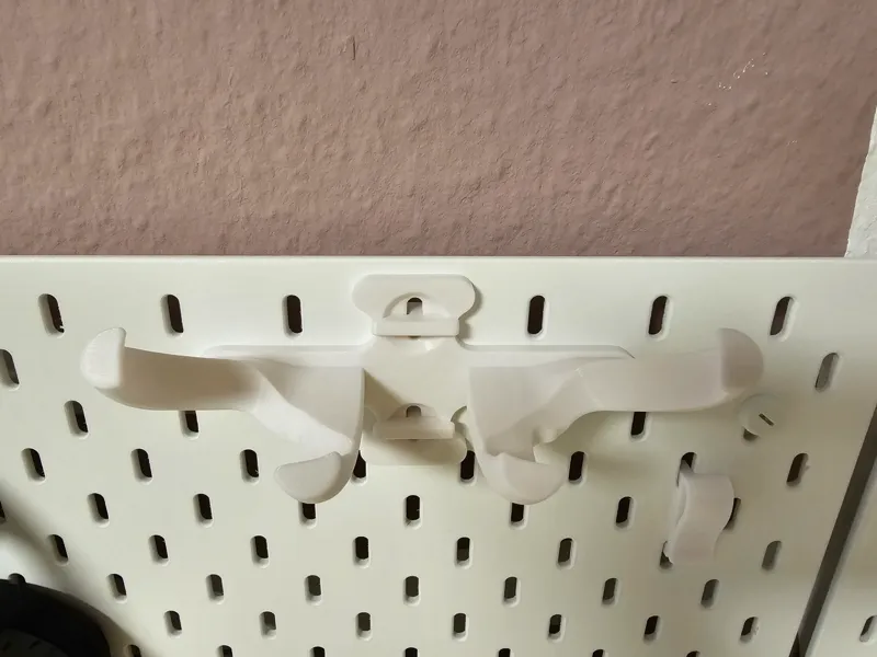 Quest 3 Controller Pegboard Ikea Skadis