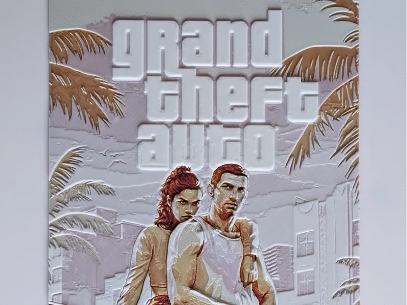 Hueforge - GTA 6 Coming 2025 | 7 Colors