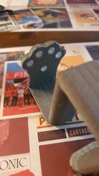 25mm Desktop | Cat Paw Desk Hook | fuzzy skin