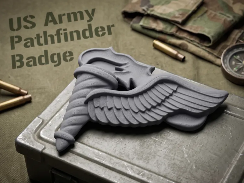 US Army Pathfinder Badge Plaque