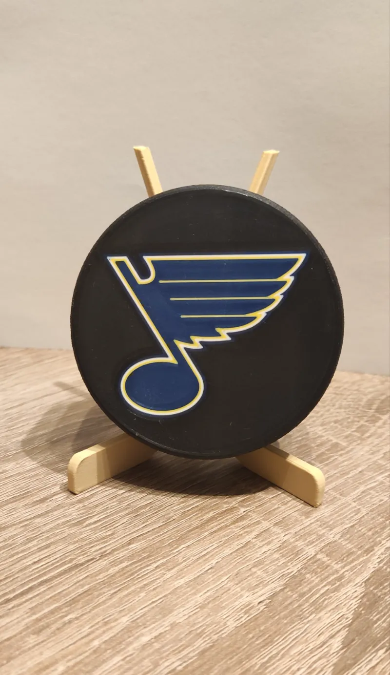 St. Louis Blues puck NHL