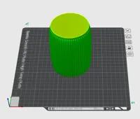 Modifiers + Fuzzy 0.2mm layer, 2 walls, 0% infill