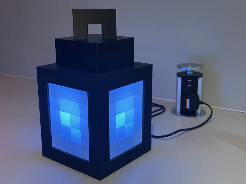 Minecraft Inspired Lantern Lamp by Robbeh MakerWorld: Download Free 3D ...